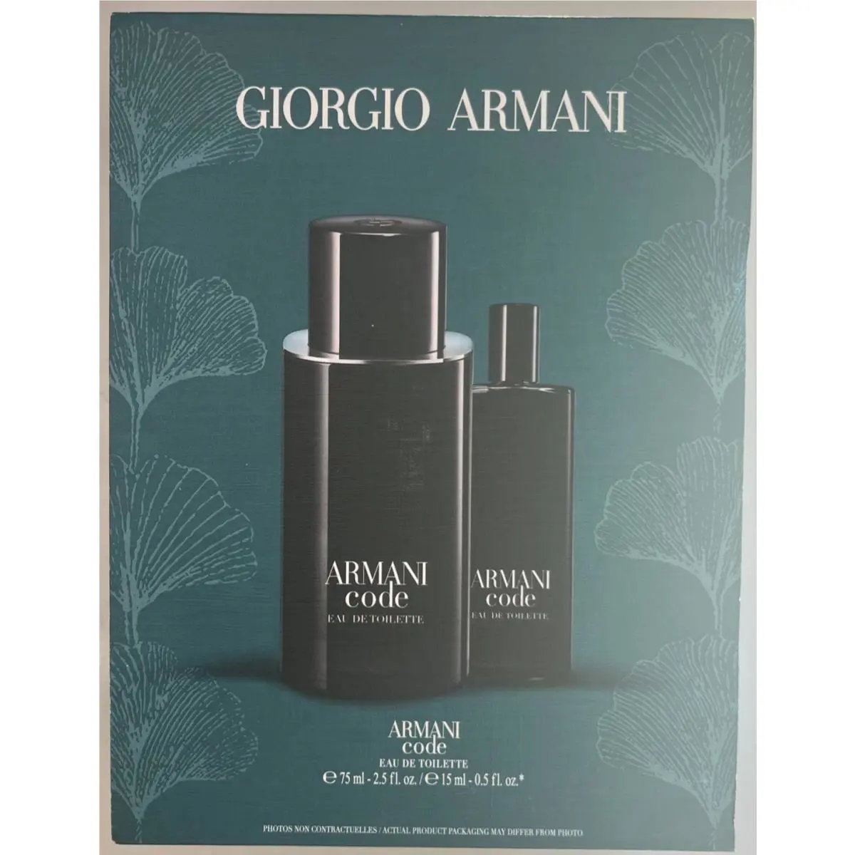 Giorgio Armani Code Eau de Toilette Gift Set For Men 2.5 oz + 0.5 oz