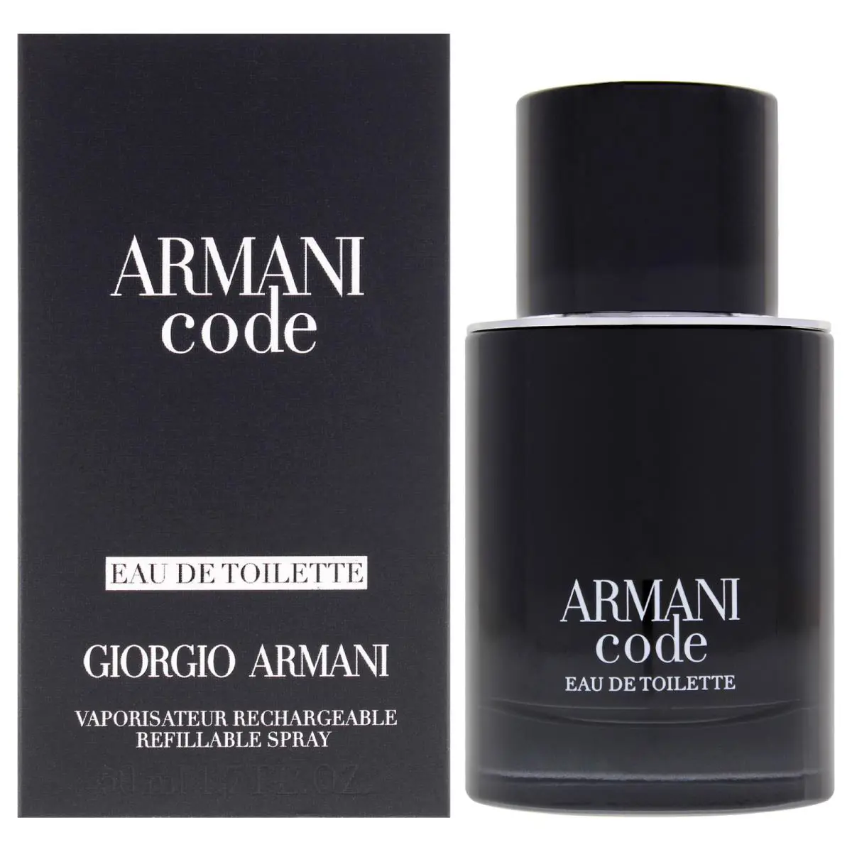 Armani Code by Giorgio Armani For Men - 1.7 oz Edt Spray Refillable