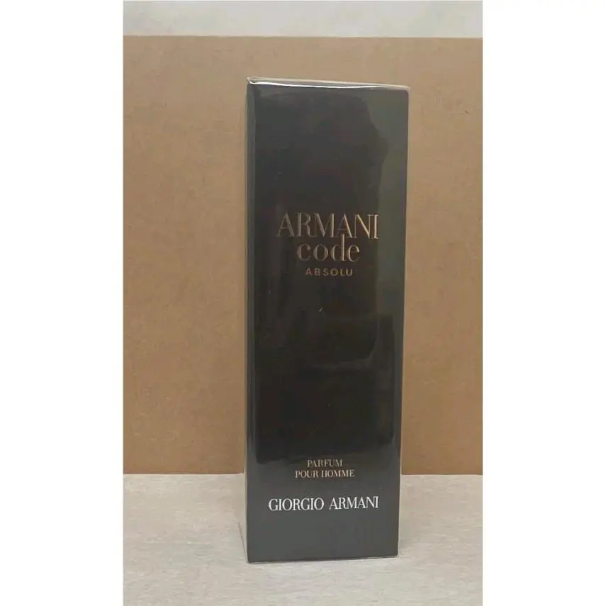 Armani Code Absolu Parfum Pour Homme Georgio Armani 2 fl Oz/ 60 ml Box