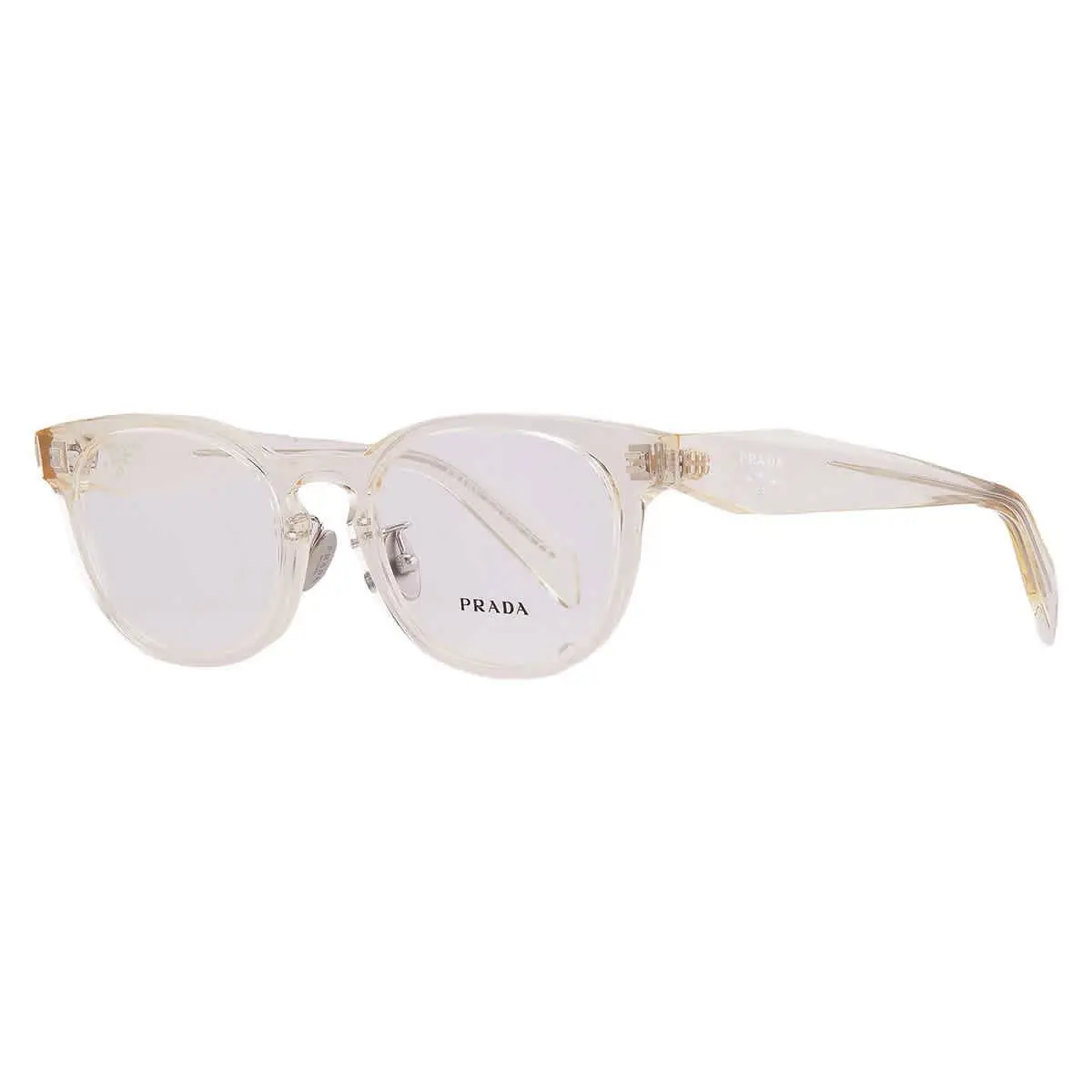 Prada Women`s 52mm Transparent Champagne Opticals PR-B06VD-19X1O1-52