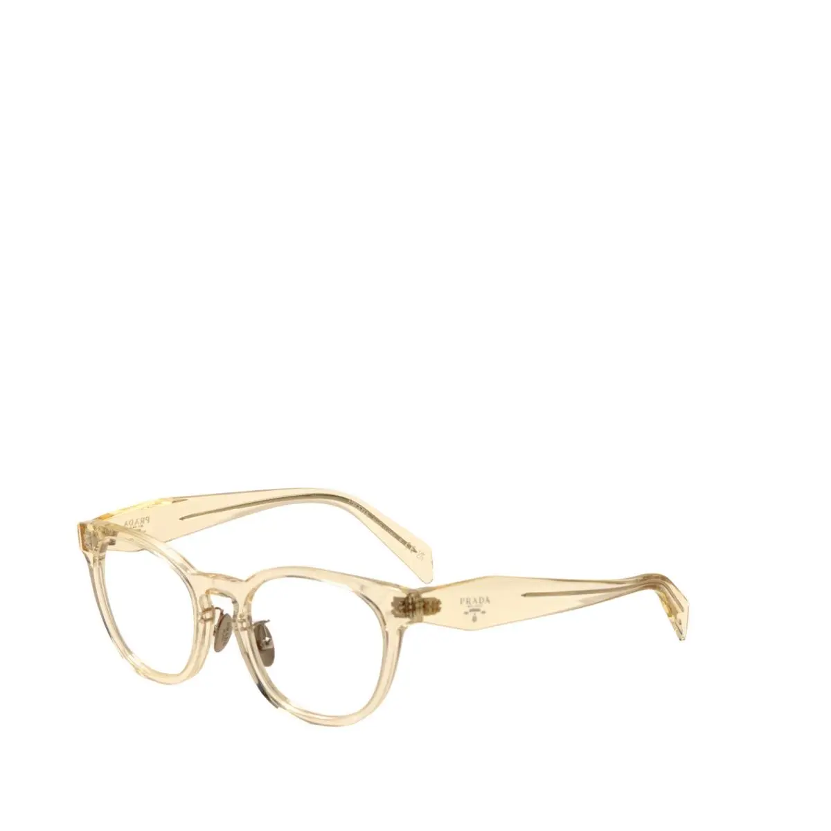 Prada Women`s 52mm Transparent Champagne Opticals PR-B06VD-19X1O1-52