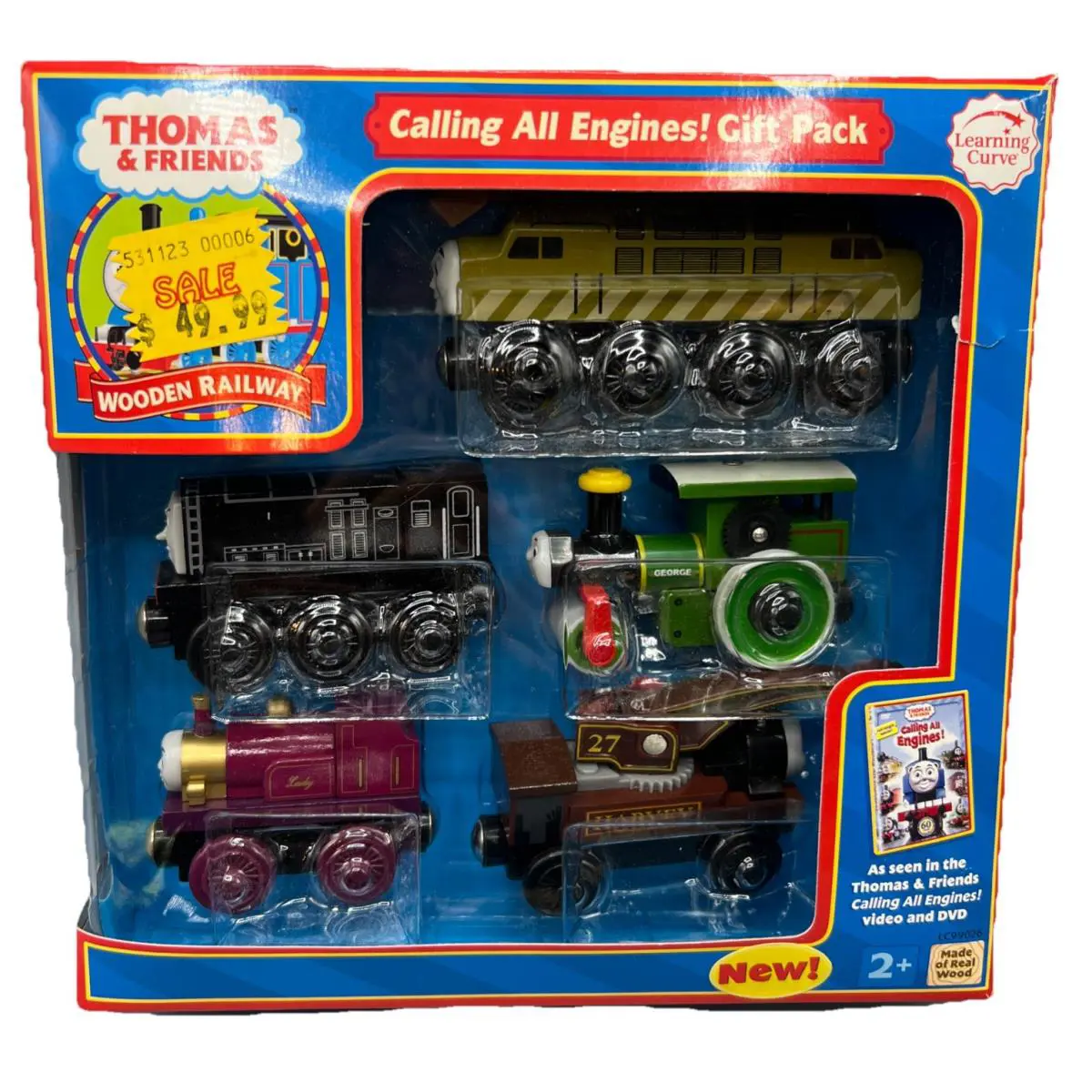 Thomas Friends Calling All Engines Gift Pack Wooden Railway 2005 Read
