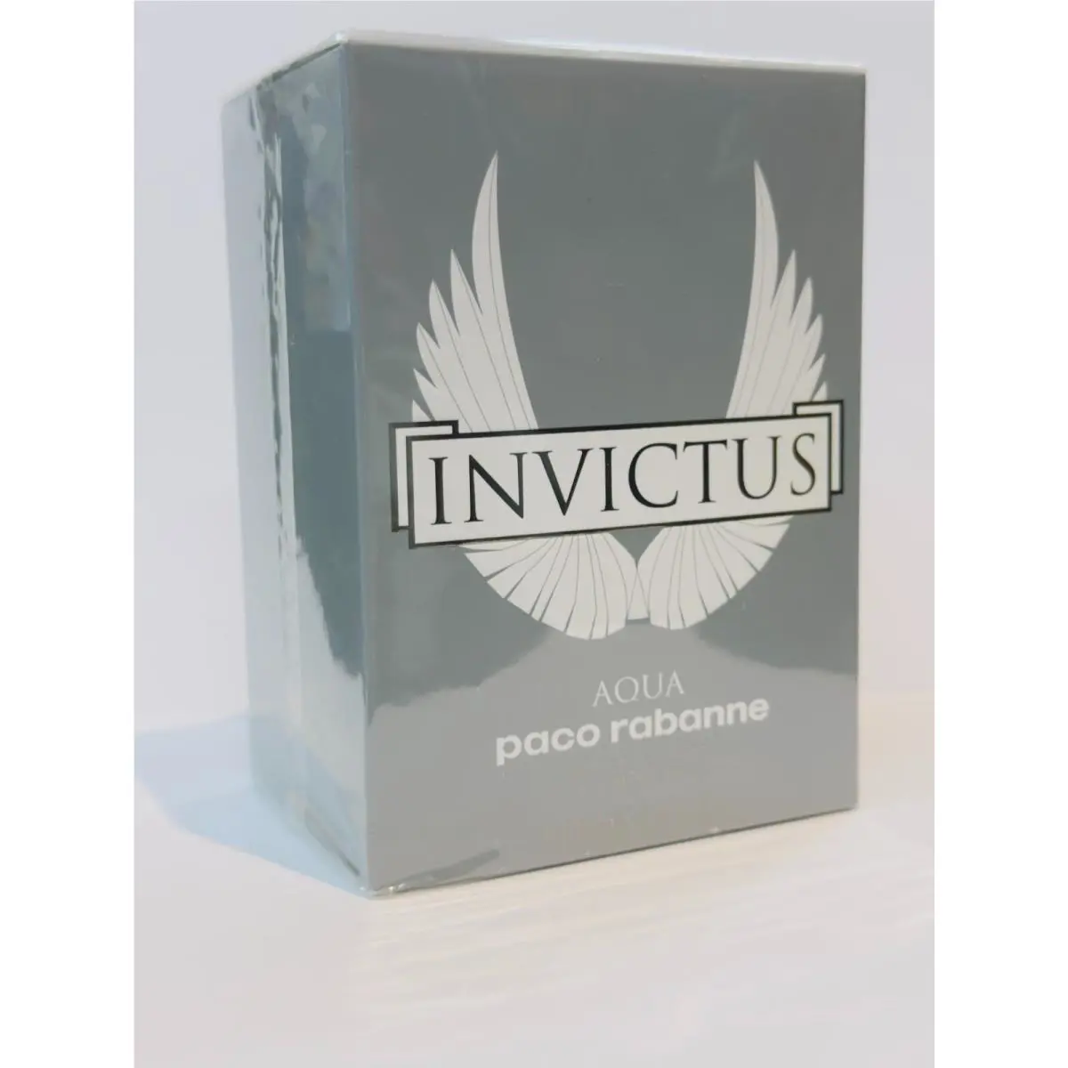 Aqua Invictus Paco Rabanne 3.4 FL oz / 100 ML Eau De Toilette Spray Box