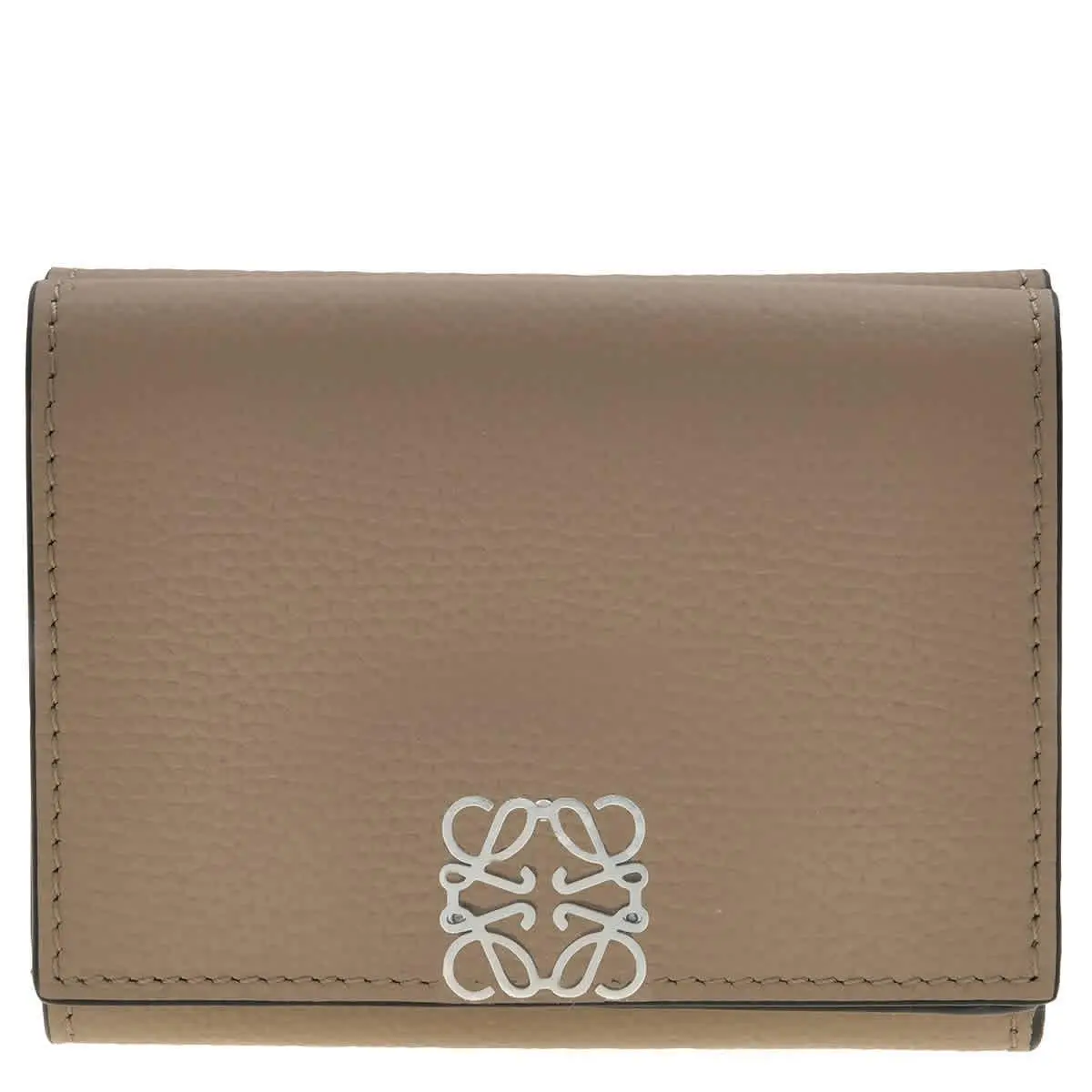 Anagram Trifold Wallet - Sand C821TR2X02.2150 by Loewe