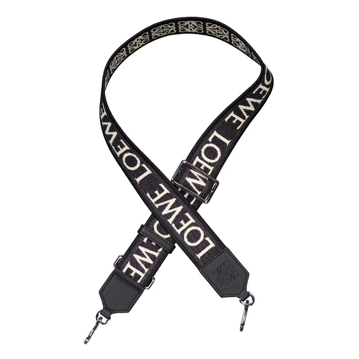 Loewe Anagram Strap In Jacquard and Calfskin C073T87X01.1100