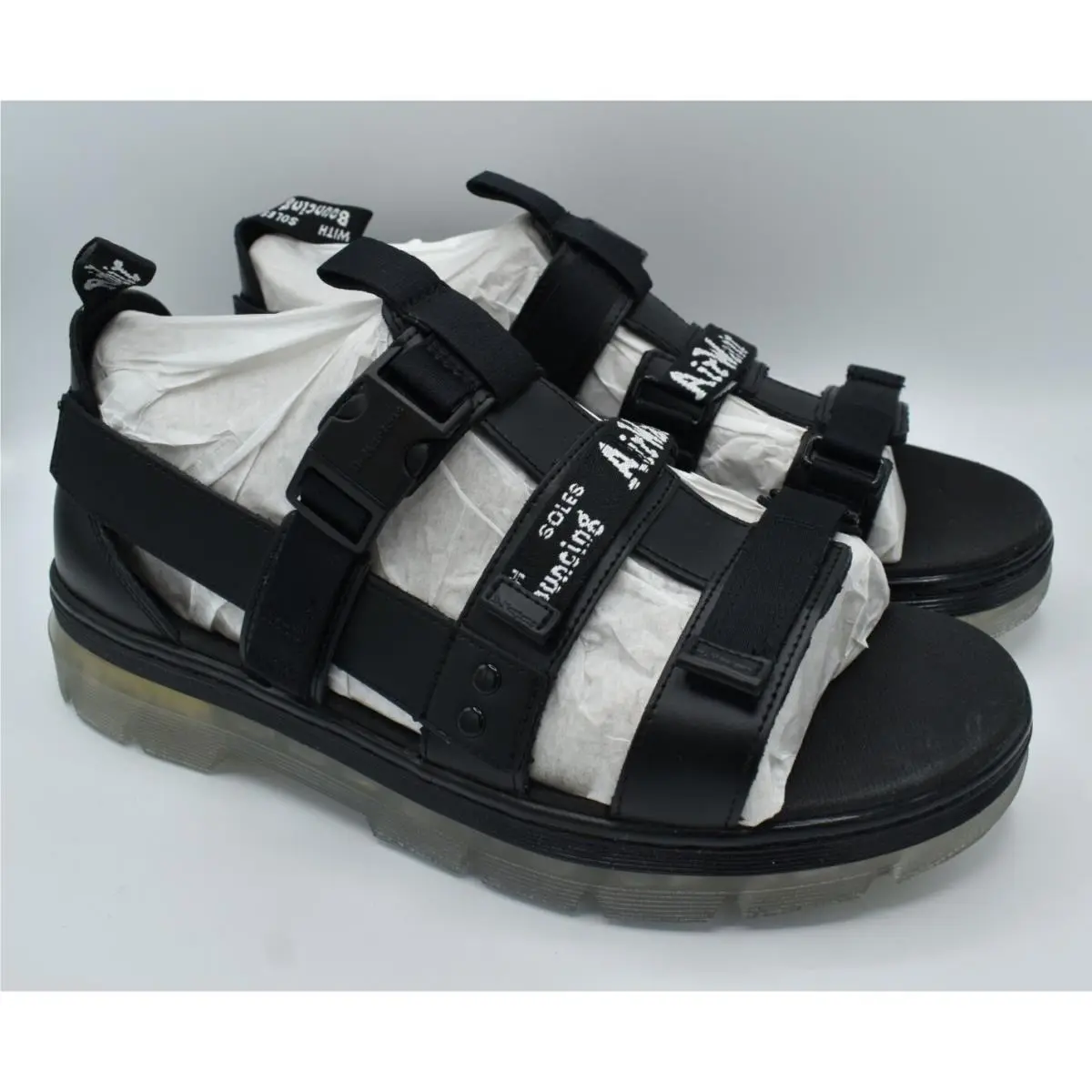 Dr. Martens shoes - Dr Martens Pearson Webbing - Pearson Webbing - 27298001 - Black (UPC: 190665472240) 2
