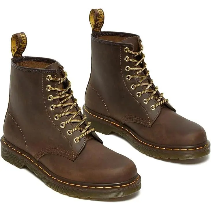 Dr. Martens shoes - Dr. Martens 1460 Crazy Horse - Brown (UPC: 800090796759) 1