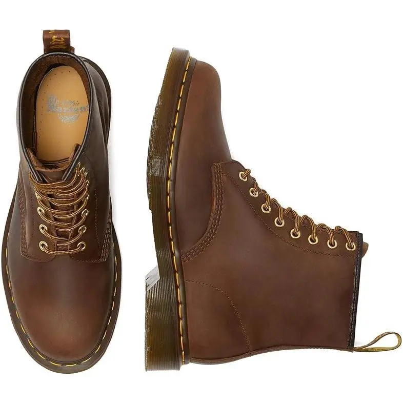 Dr. Martens shoes - Dr. Martens 1460 Crazy Horse - Brown (UPC: 800090796759) 3