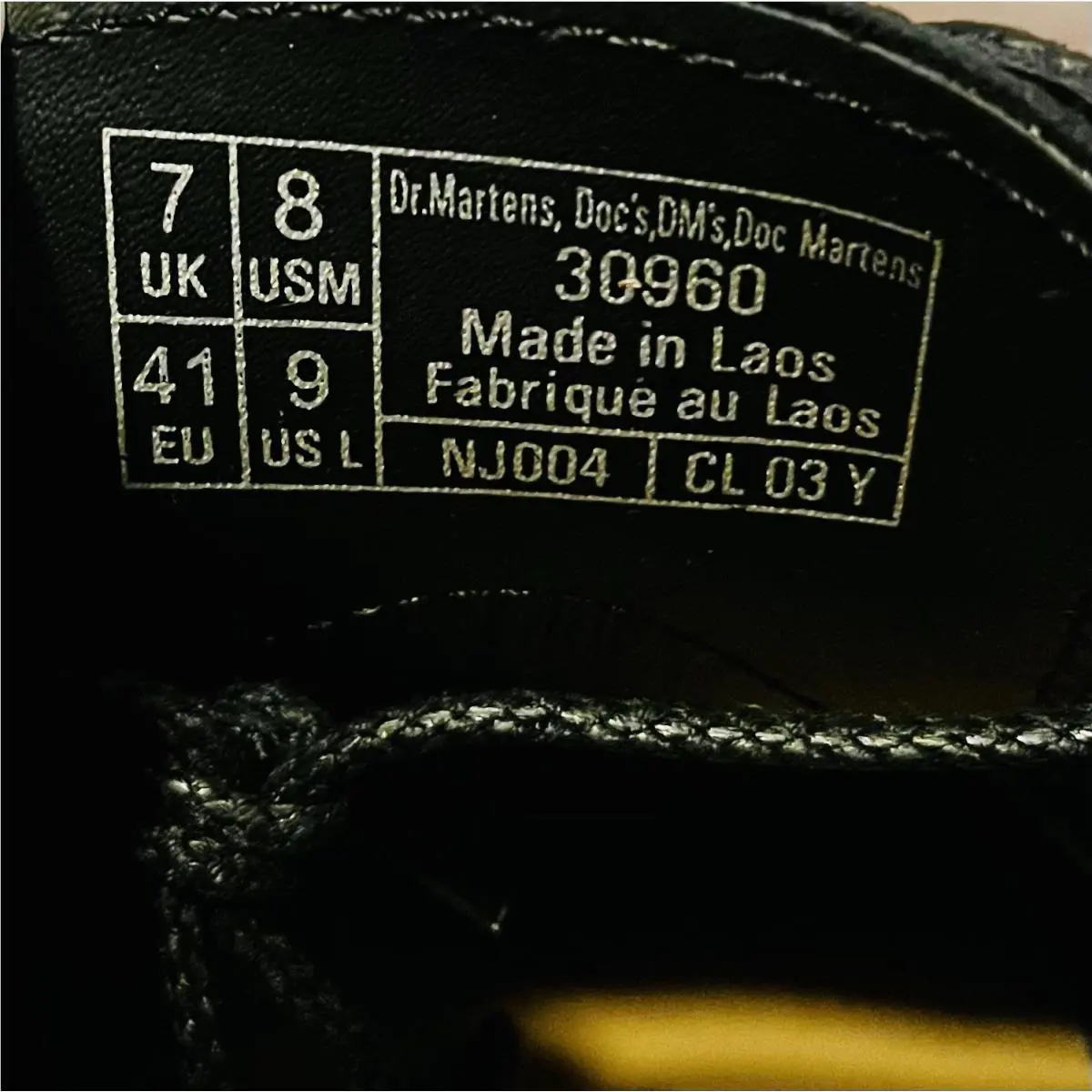 Dr. Martens shoes - Dr. Martens 1461 Pebble Grain Leather - 30960001 - Black 5