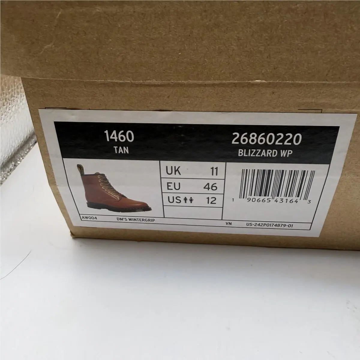 Dr. Martens shoes - 1460 Blizzard Wintergrip - Blizzard Wintergrip - Brown 8