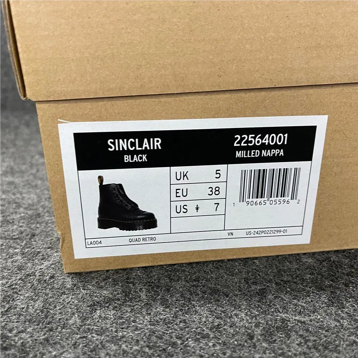 Dr. Martens shoes - vs-191776 - vs-191776 - Black (UPC: 190665055962) 1