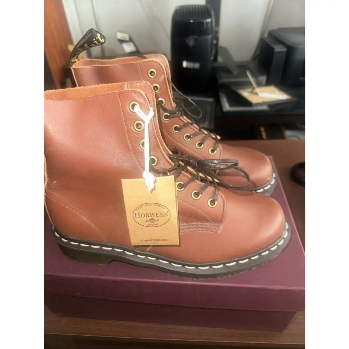 Dr. Martens shoes - Dr. Martens Pascal - Martens Pascal - Tan (UPC: 0190665355147) 0