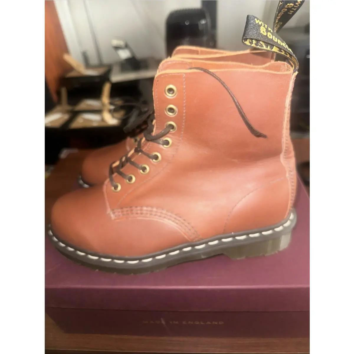 Dr. Martens shoes - Dr. Martens Pascal - Martens Pascal - Tan (UPC: 0190665355147) 3