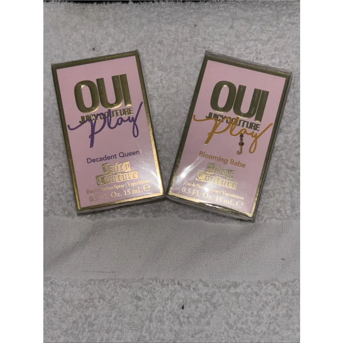 Juicy Couture Oui Play Decadent Queen Blooming Babe Women 0.5 oz