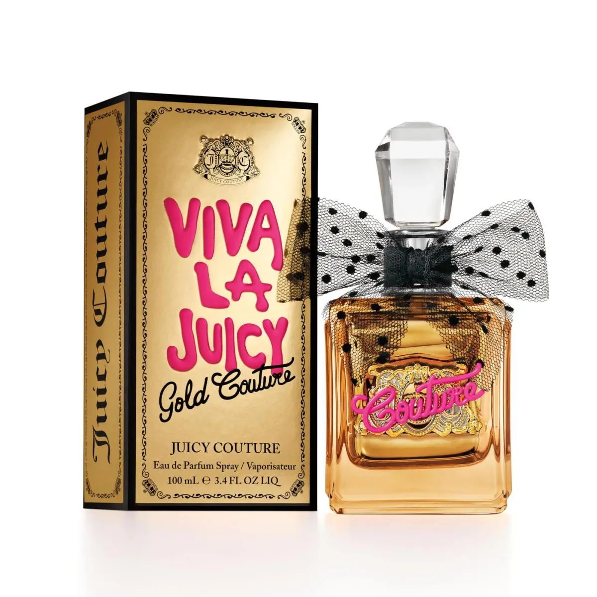 Viva La Juicy Gold Couture by Juicy Couture Eau De Parfum Spray 3.4 oz For Women