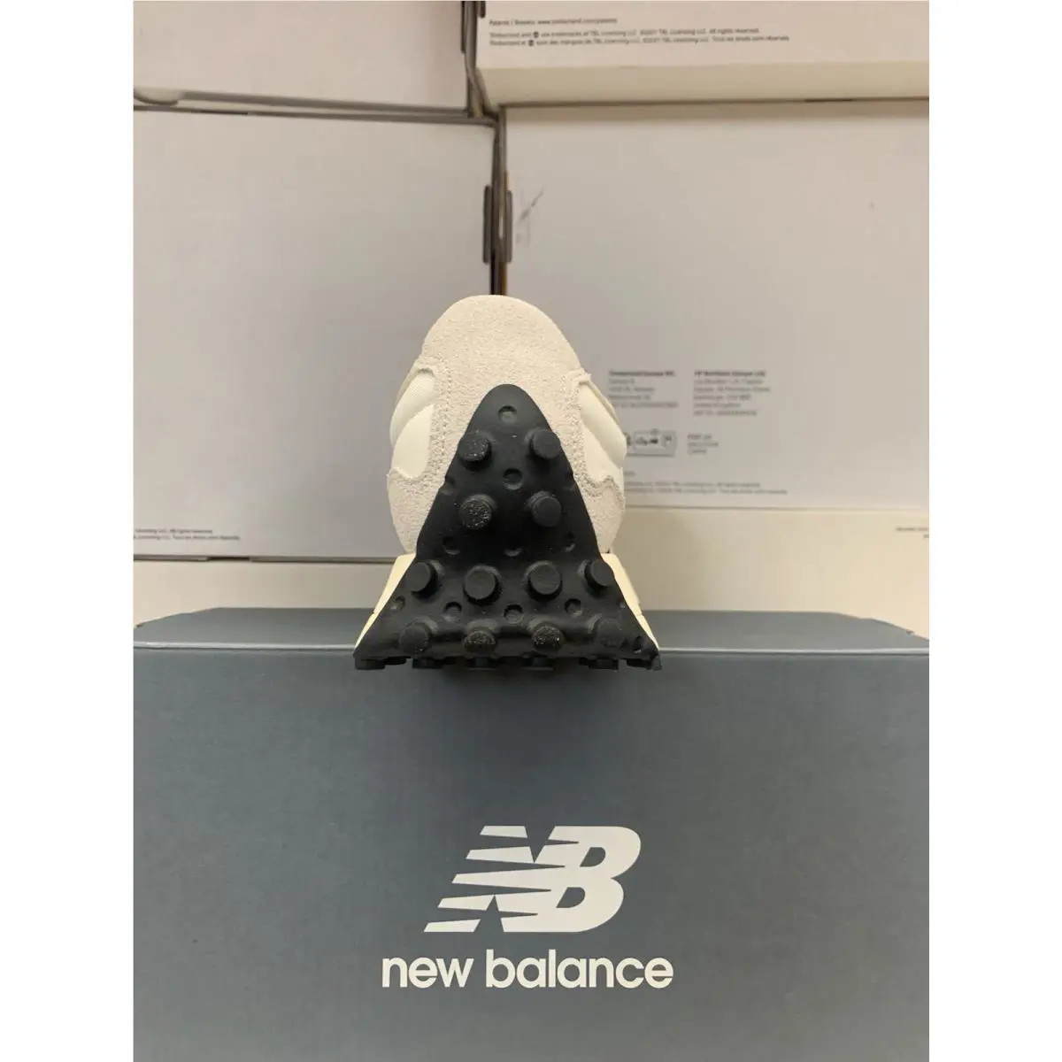 New Balance shoes - New Balance 327 - WS327FE - WHITE/BLACK 6