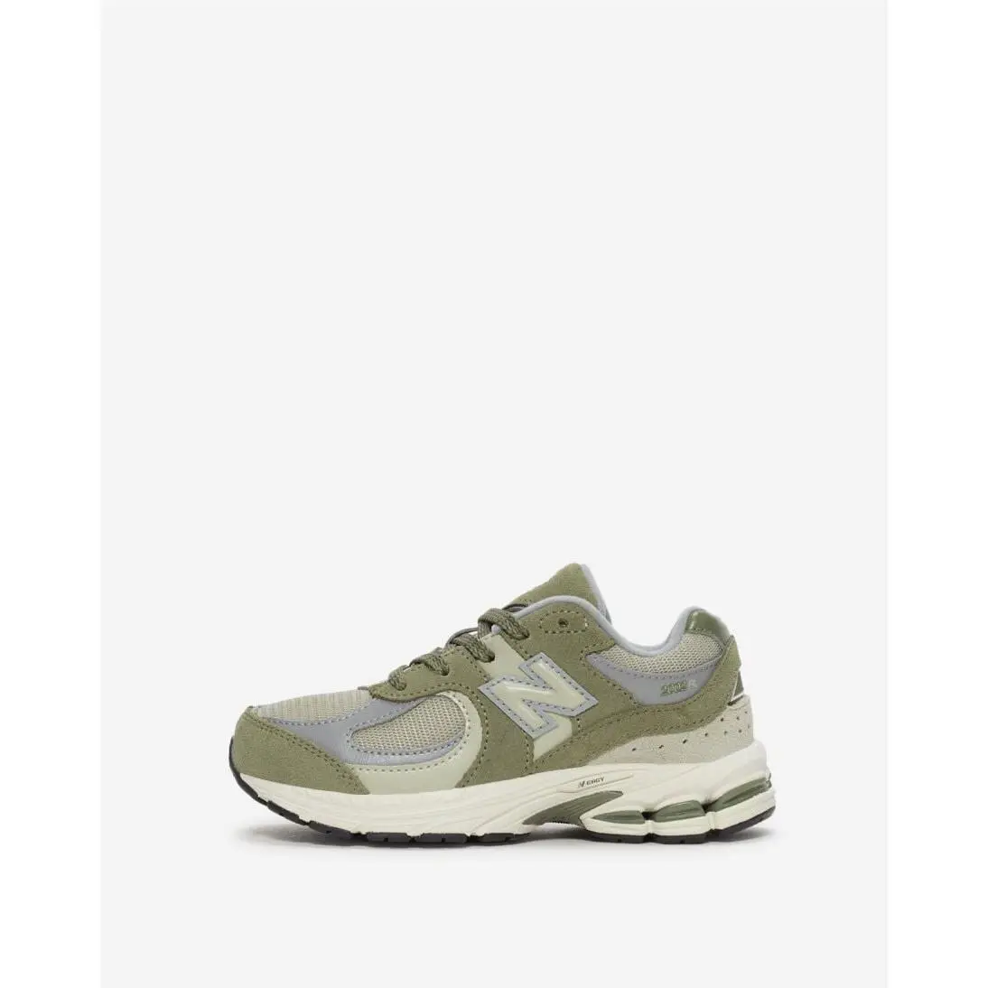 New Balance Little Kids` 2002R Shoes - Dark Olive/white