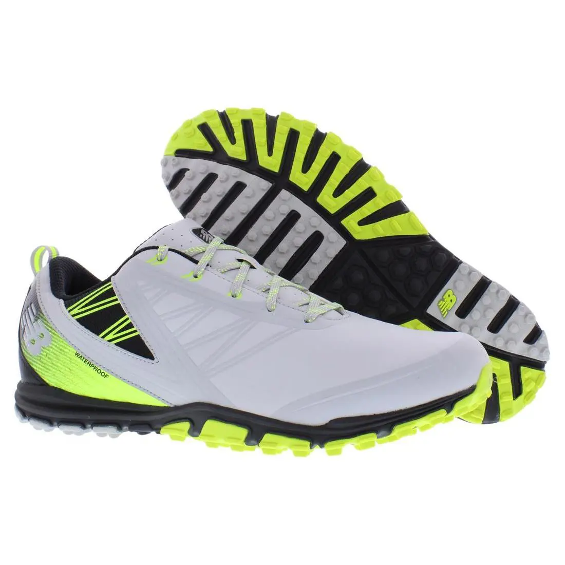 New Balance Minimus Spikeless Mens Shoes - Grey/Green, Main: Grey