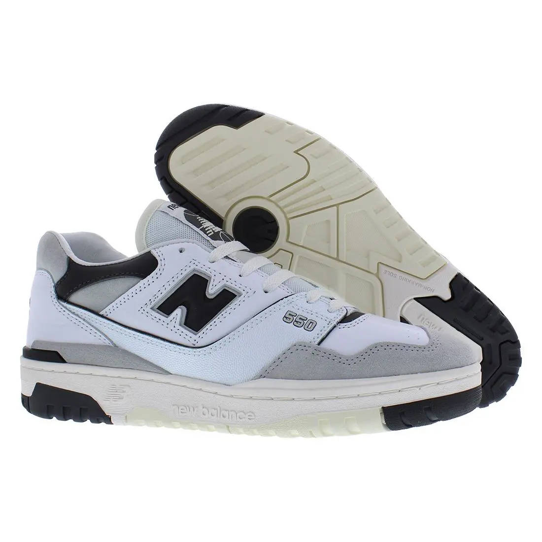 New Balance shoes - White/Black, Main: White 3