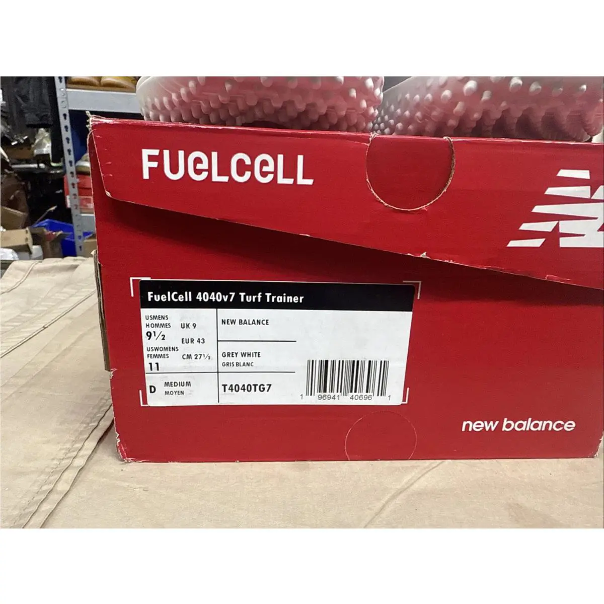 New Balance shoes - New Balance FuelCell Trainer - FuelCell Trainer - T4040TG7 - Gray 7