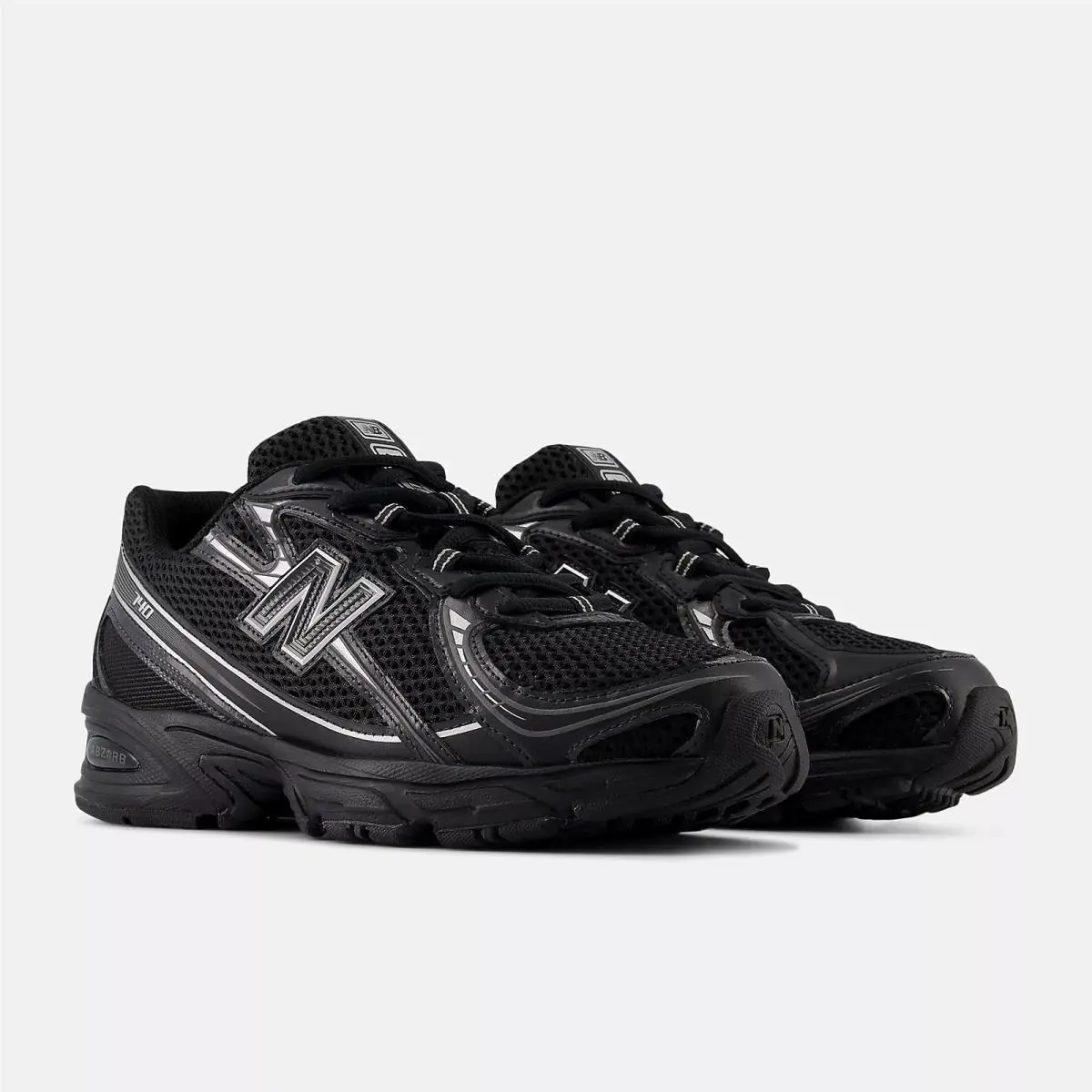 New Balance shoes - New Balance 740 - U740BM2 - Black/Silver Metallic 1