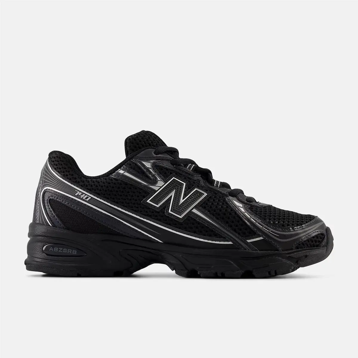 New Balance shoes - New Balance 740 - U740BM2 - Black/Silver Metallic 4