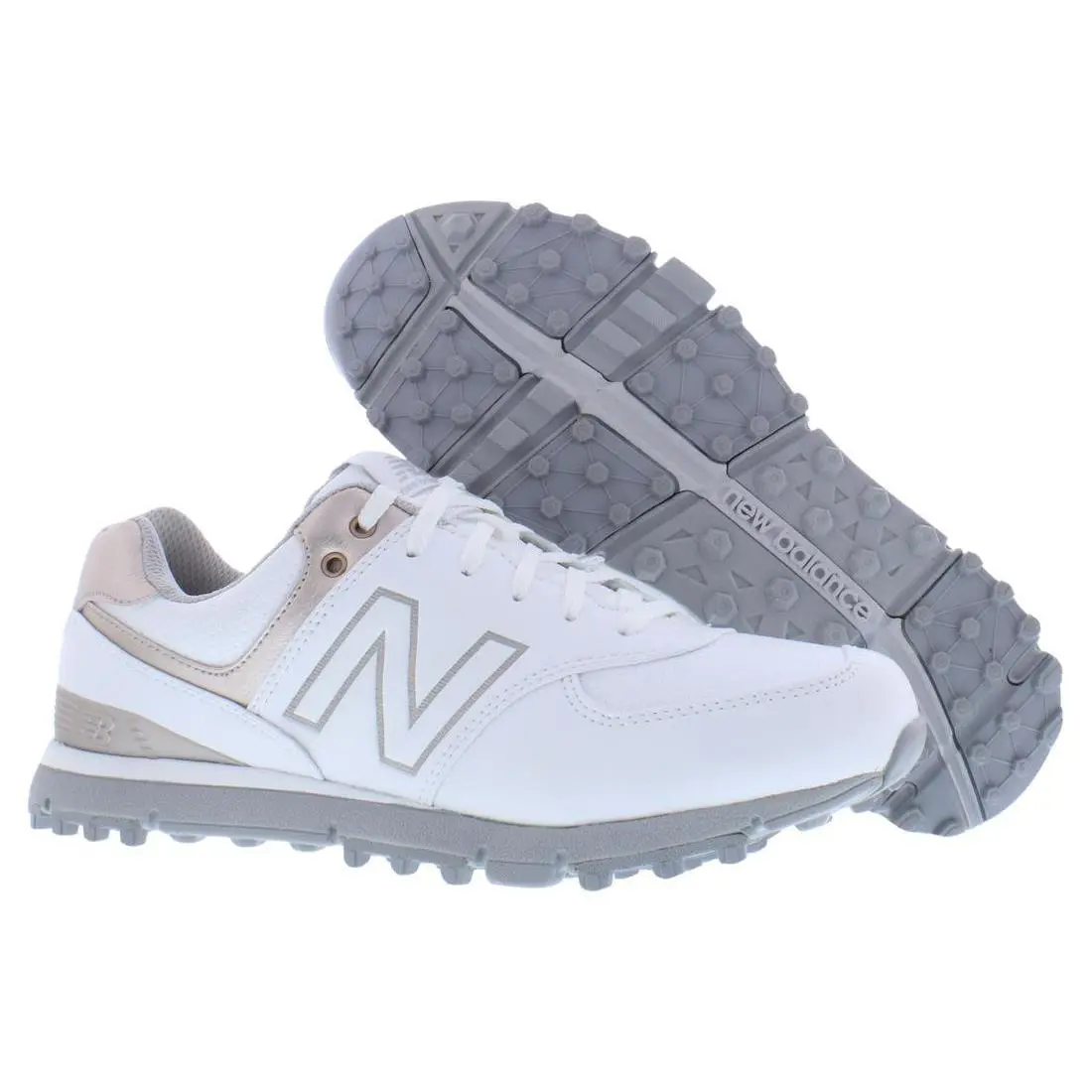 New Balance shoes - White/Rose Gold, Main: White 3