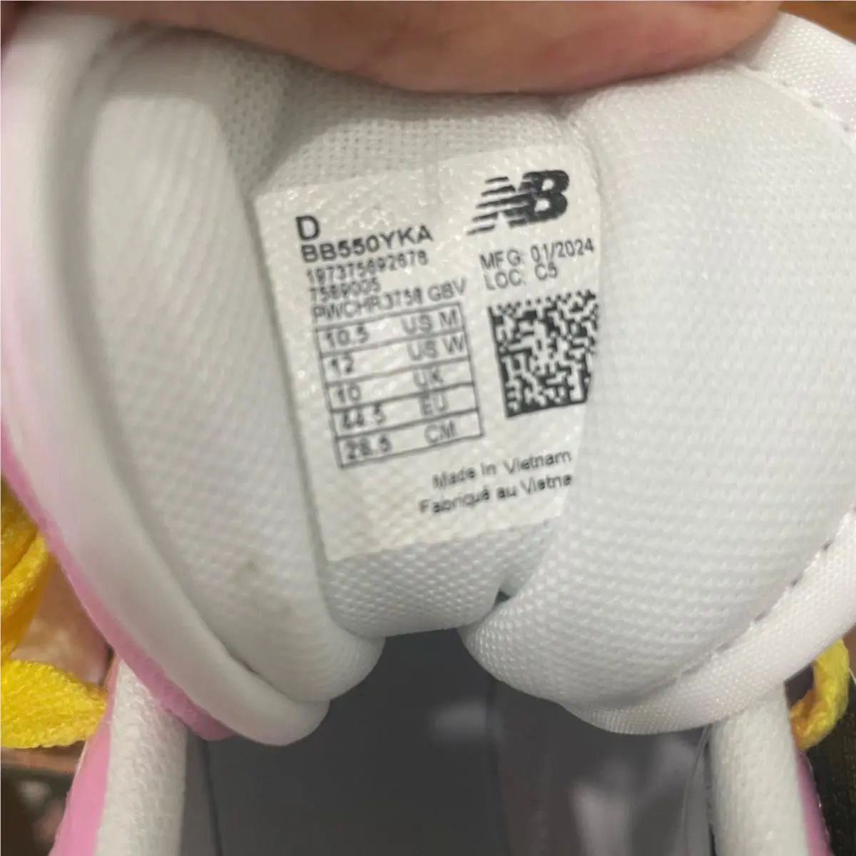 New Balance shoes - New Balance 550 - BB550YKA - Multicolor 14