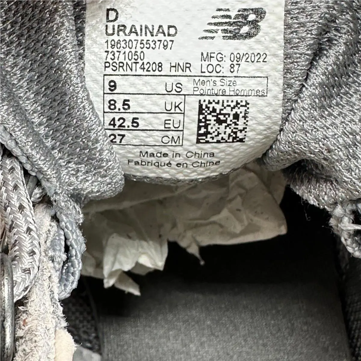 New Balance shoes - Rainer - Rainer - URAINAD - Gray (UPC: 196307553797) 11
