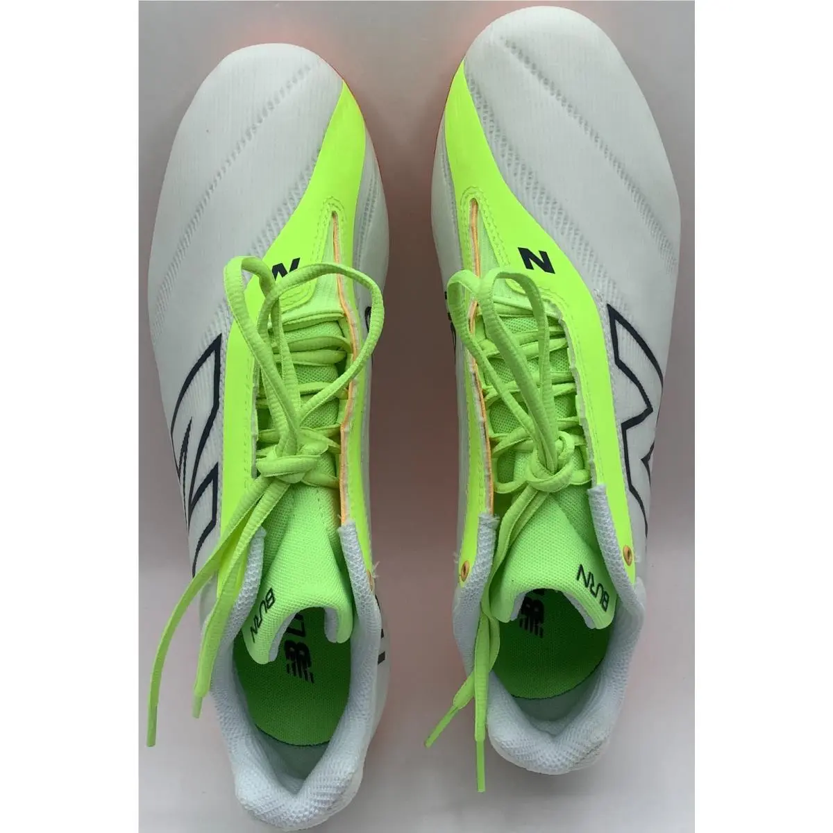 New Balance shoes - BURNLEN4 - BURNLEN4 - White/Green/Orange (UPC: 197375592633) 3