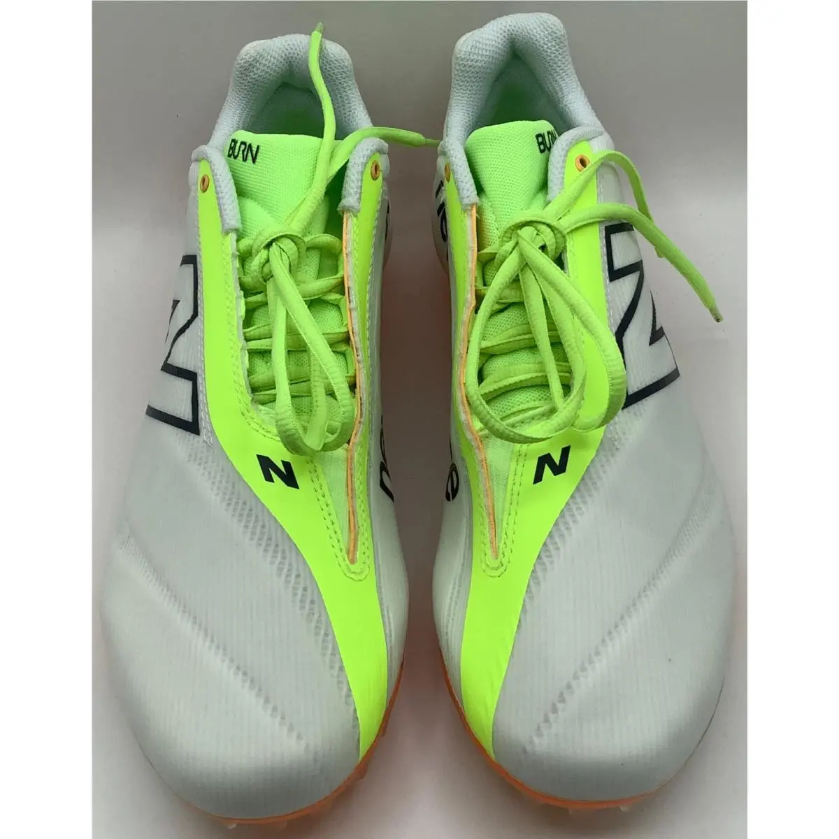 New Balance shoes - BURNLEN4 - BURNLEN4 - White/Green/Orange (UPC: 197375592633) 1