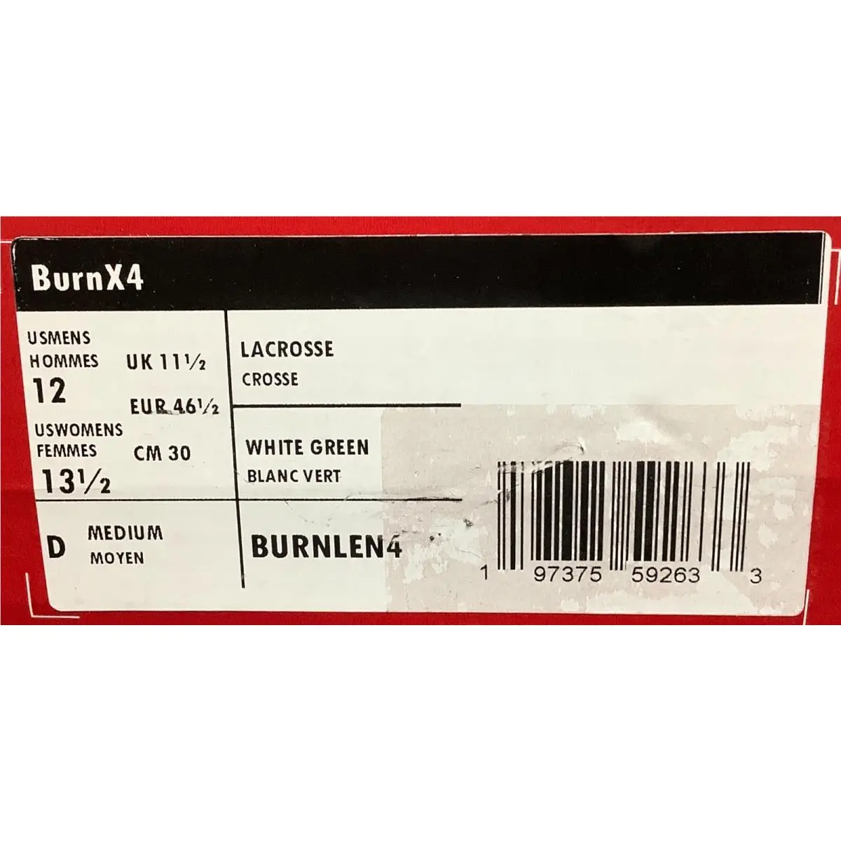 New Balance shoes - BURNLEN4 - BURNLEN4 - White/Green/Orange (UPC: 197375592633) 5