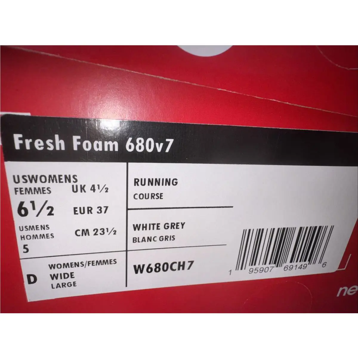 New Balance shoes - New Balance Fresh Foam - Fresh Foam - W680CH7 - White 3