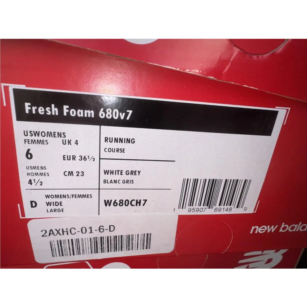 New Balance shoes - New Balance Fresh Foam - Fresh Foam - W680CH7 - White 4