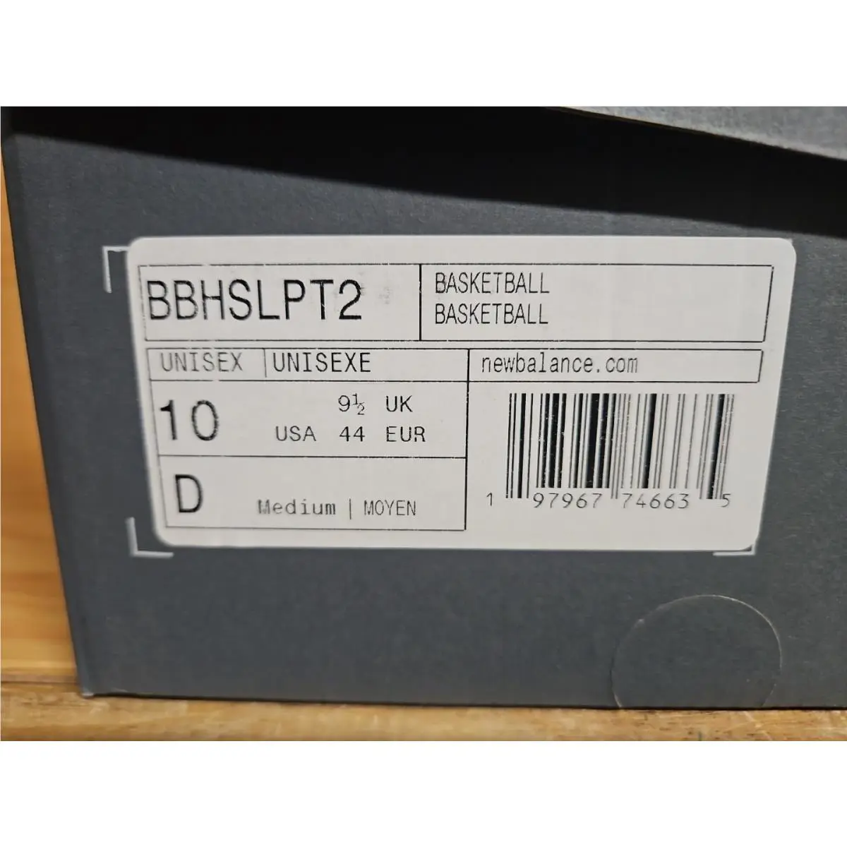 New Balance shoes - New Balance BB - BBHSLPT2 - Black (UPC: 197967746635) 9