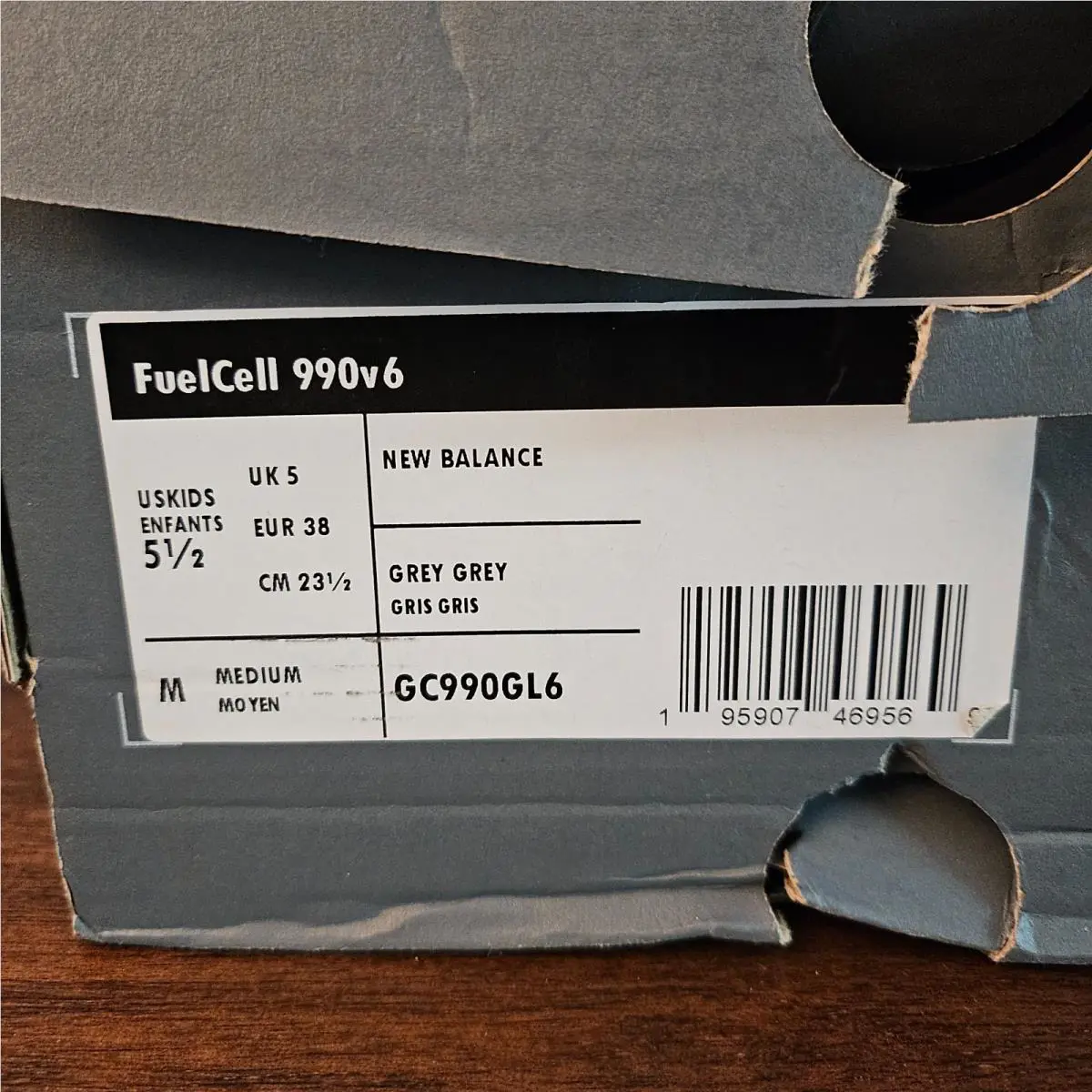 New Balance shoes - 990v6 - 990v6 - Gray 7