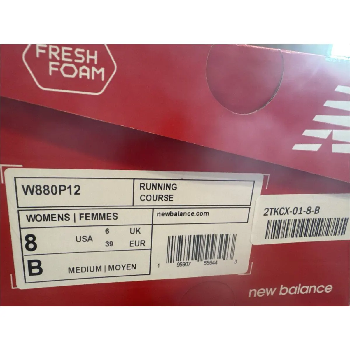 New Balance shoes - New Balance Fresh Foam X 880 - W880P12 - Pink 5