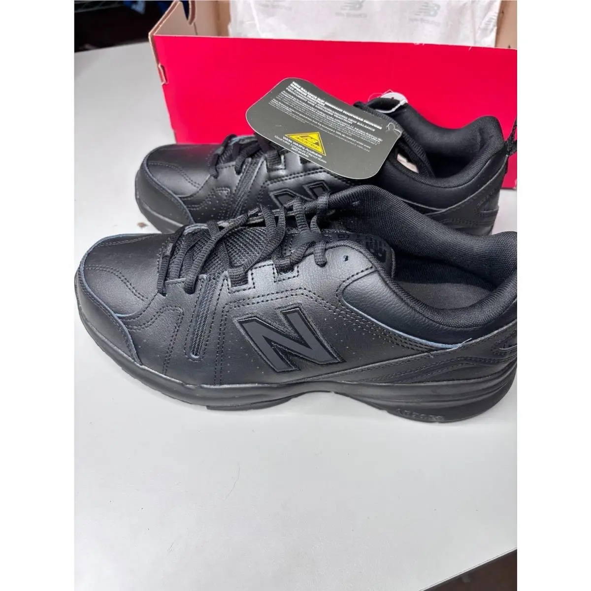 New Balance 608v5 Slip-resistant Industrial Work Shoes Size 10.5 - Black