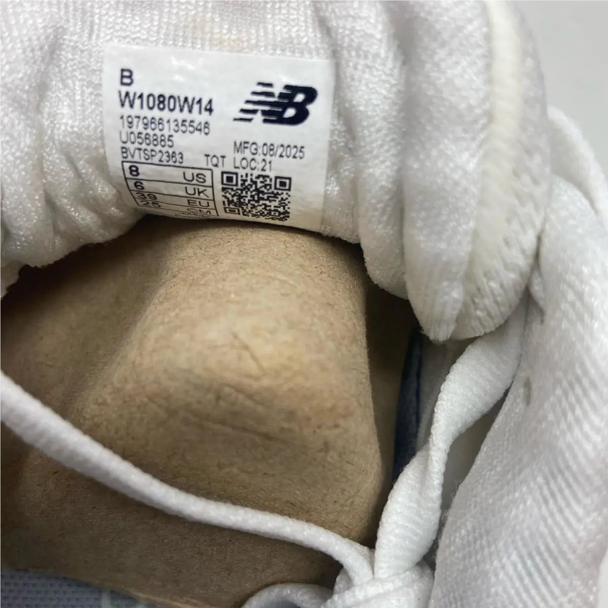 New Balance shoes - New Balance Fresh Foam X 1080v14 - W1080W14 - White Beige (UPC: 737566878391) 5