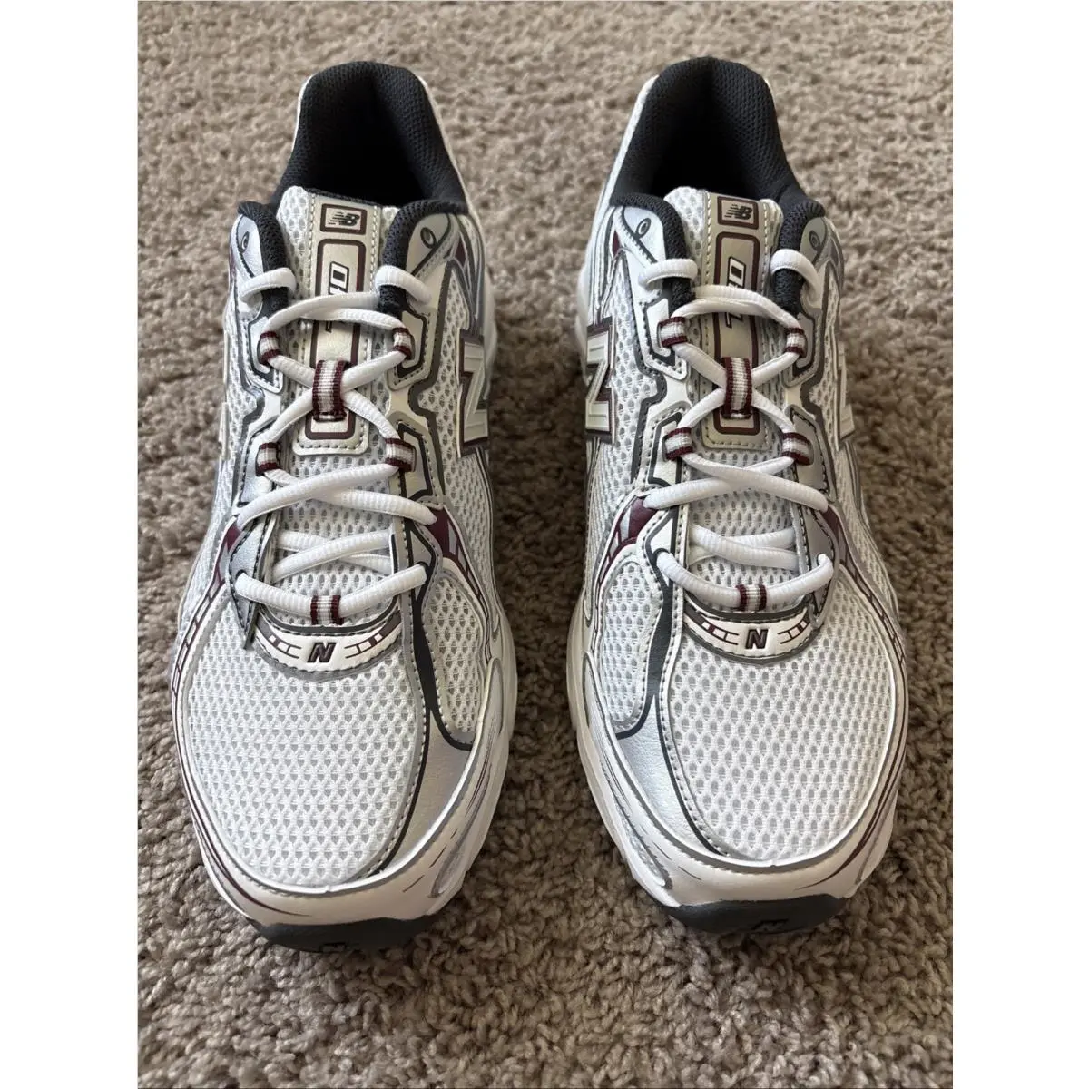 New Balance 740v2 Mercury Red Castlerock U740RD2 Men`s Size 12 New Running Shoes