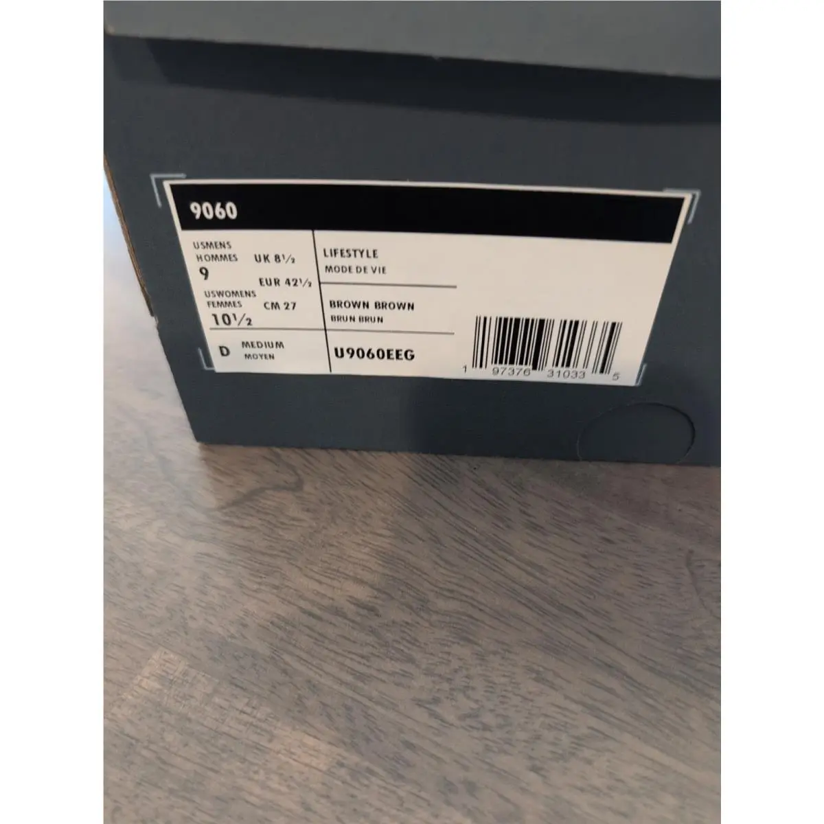 New Balance shoes - New Balance 9060 - U9060EEG - Brown 5