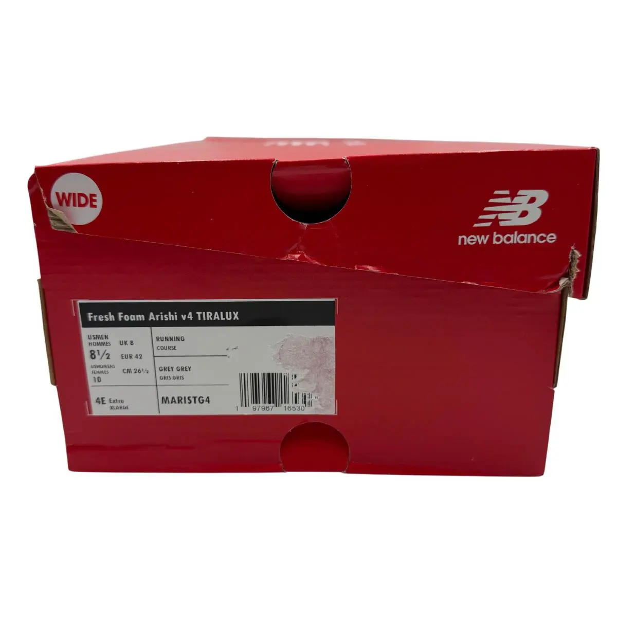 New Balance shoes - Fresh Foam Arishi V4 - Fresh Foam Arishi - MARISTG4 - Gray 17