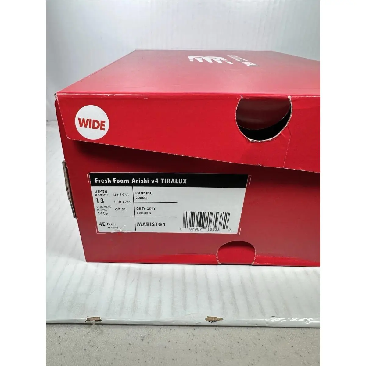 New Balance shoes - New Balance Fresh Foam Arishi - MARISTG4 - Gray 6