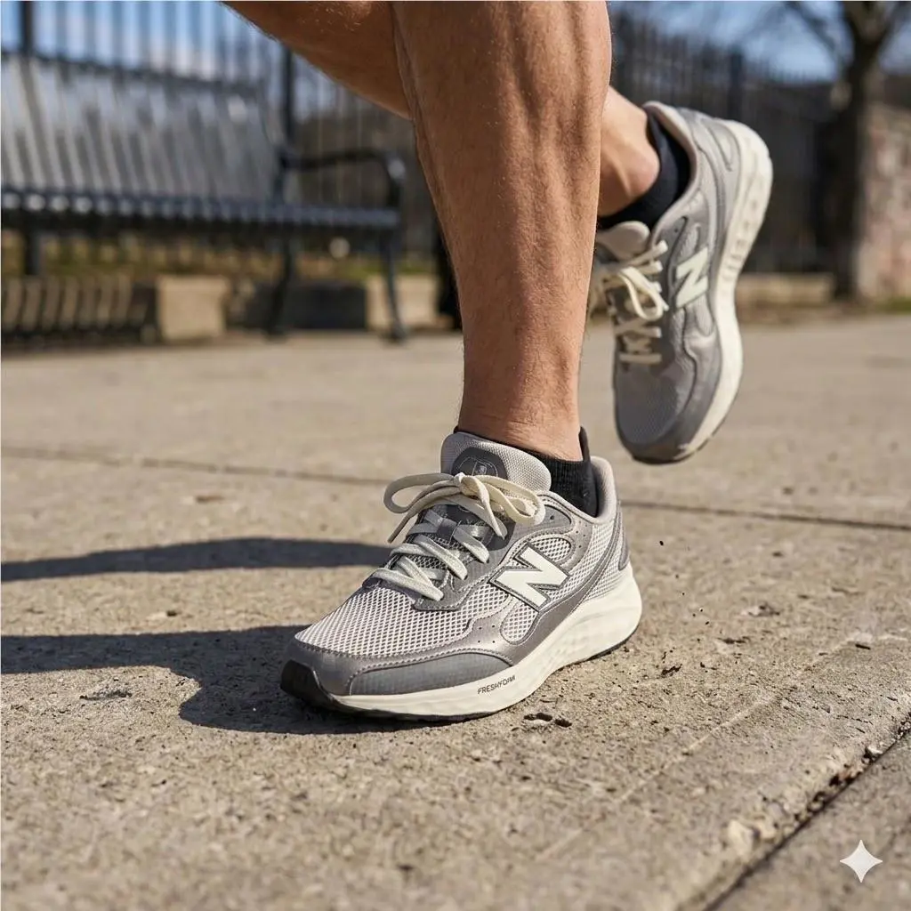 New Balance Fresh Foam Arishi V4 Tiralux Men’s 9 Gray Running Shoes Sneakers