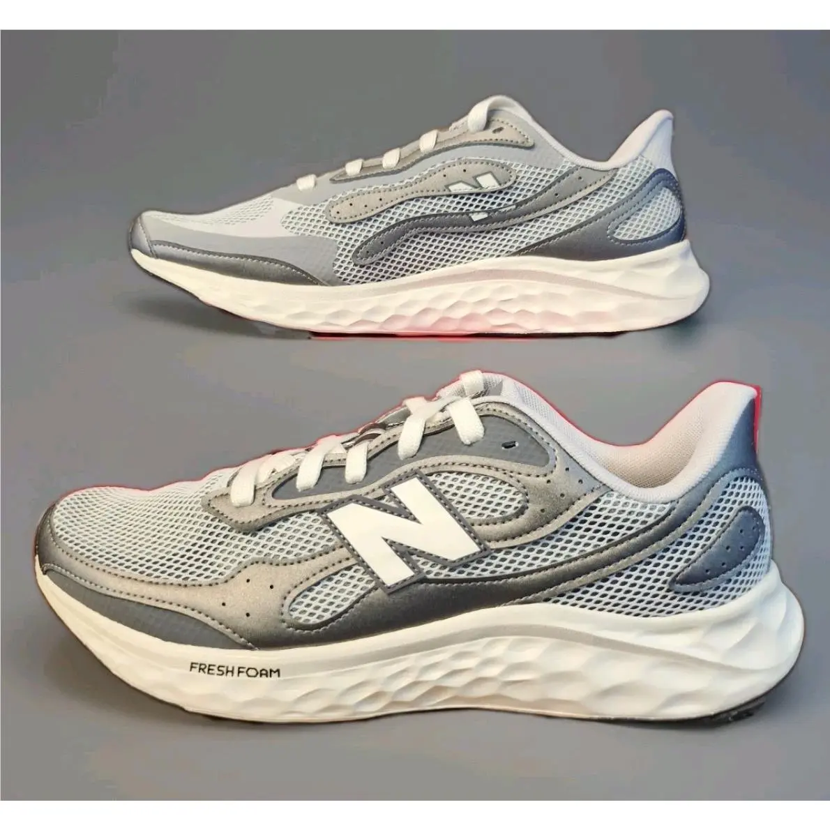 New Balance Fresh Foam Arishi V4 Tiralux Grey Grey Running Shoes Men’s Size 12