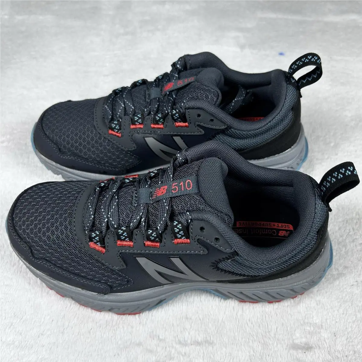 New Balance shoes - New Balance 510v5 - WT510LK5 - Gunmetal/Wax Blue/Torro Red (UPC: 0194182172300) 0