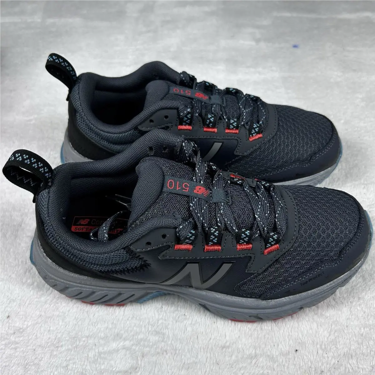 New Balance shoes - New Balance 510v5 - WT510LK5 - Gunmetal/Wax Blue/Torro Red (UPC: 0194182172300) 7