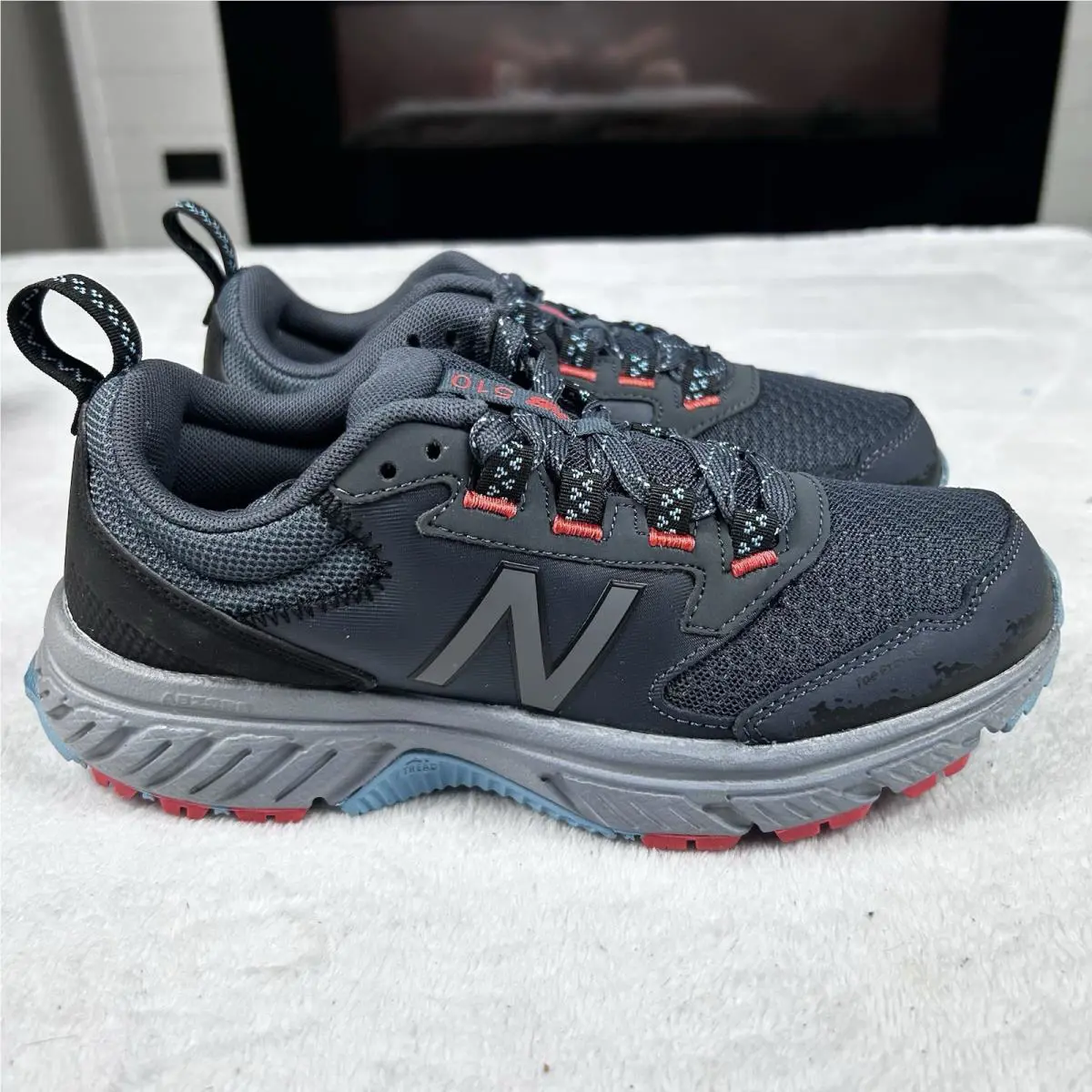 New Balance shoes - New Balance 510v5 - WT510LK5 - Gunmetal/Wax Blue/Torro Red (UPC: 0194182172300) 8