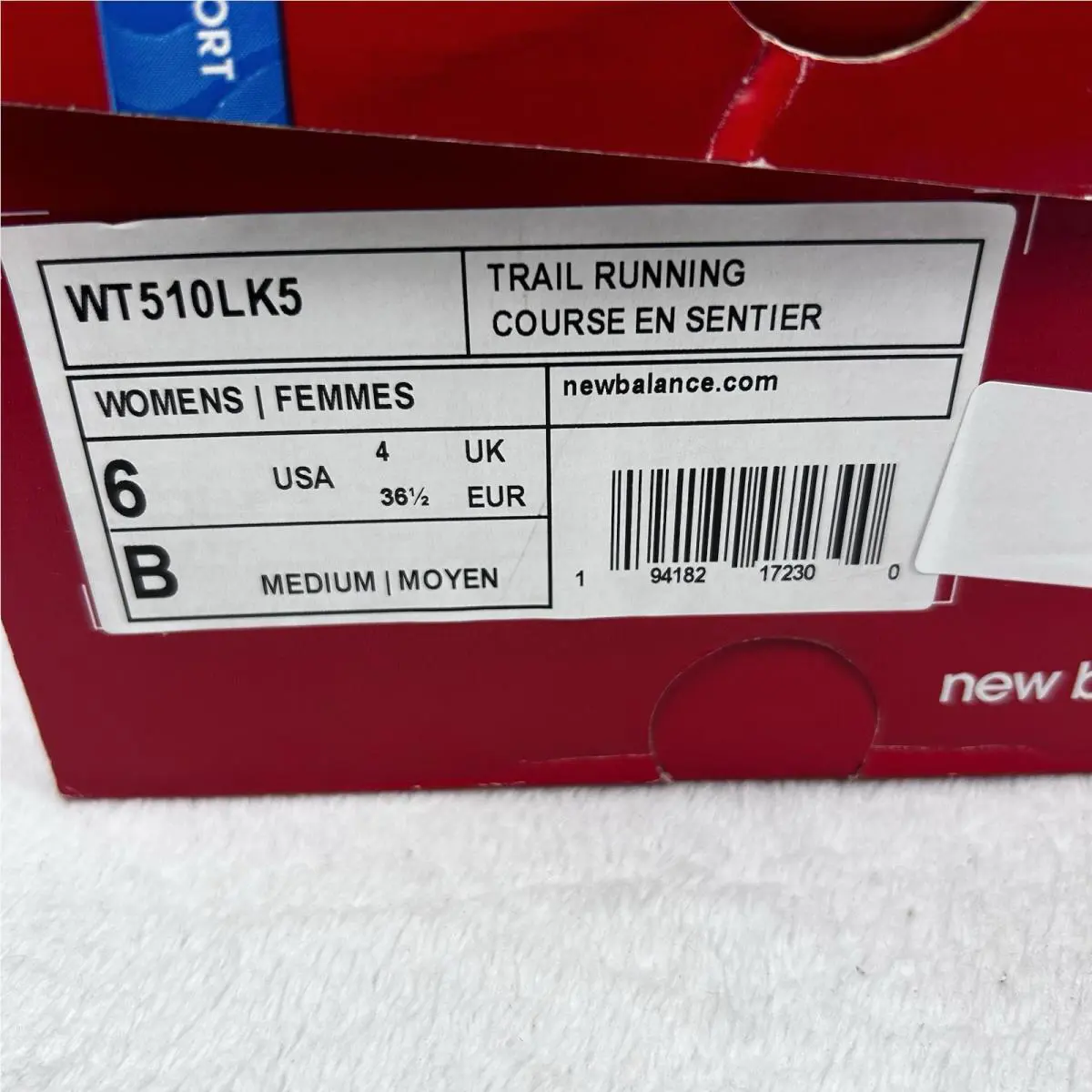 New Balance shoes - New Balance 510v5 - WT510LK5 - Gunmetal/Wax Blue/Torro Red (UPC: 0194182172300) 12