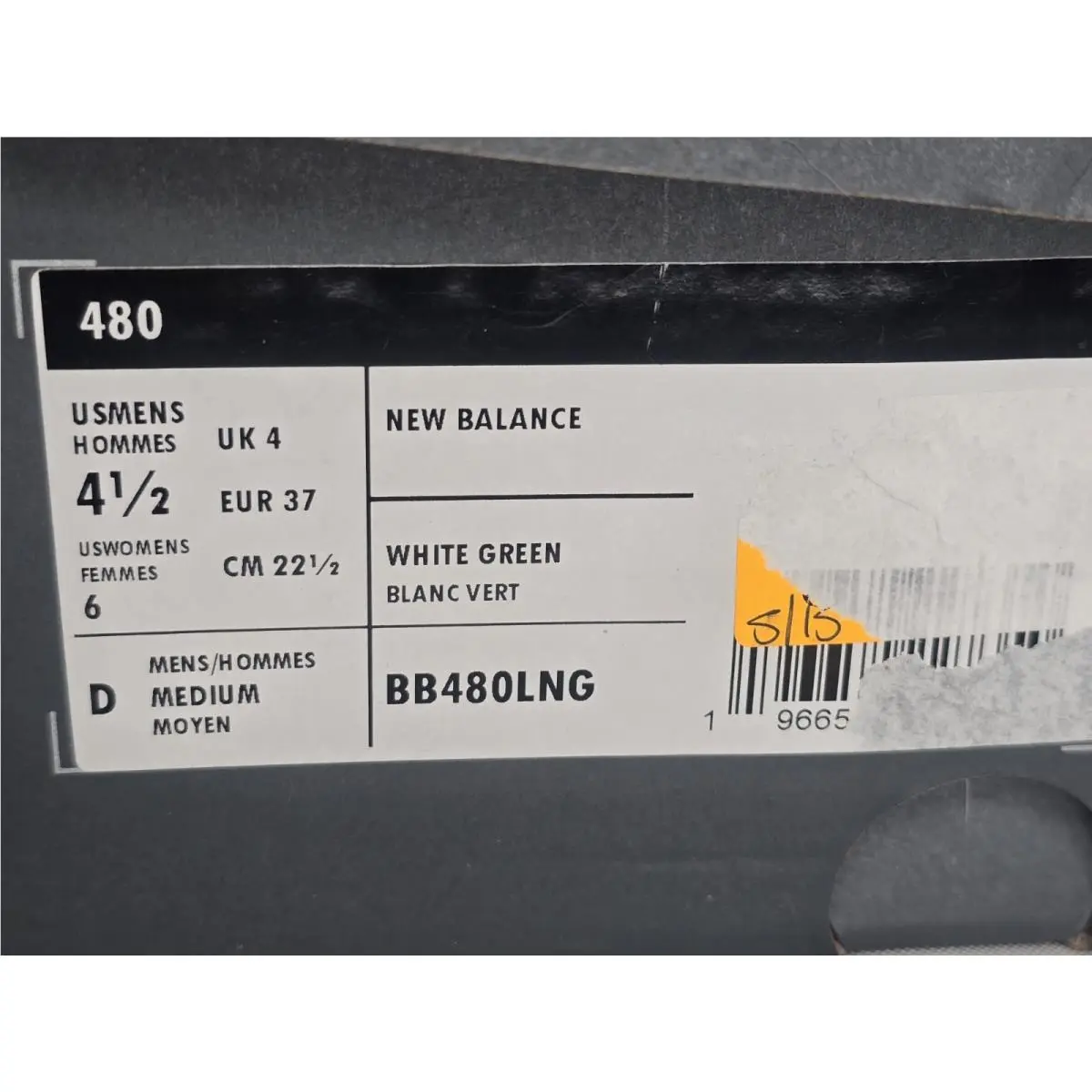 New Balance shoes - New Balance 480 - BB480LKD - Green 6